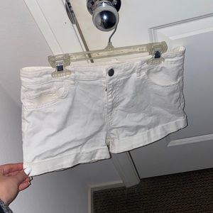 White Shorts Size 6